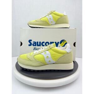 Saucony Jazz Original Vintage Womens Size 6 Yellow Retro Running Shoes S60368-24